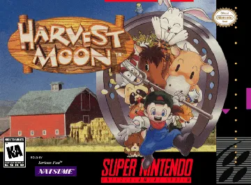 Harvest Moon (USA) box cover front